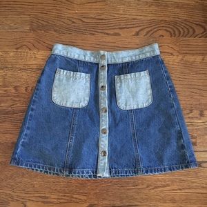 Urban outfitters denim skirt